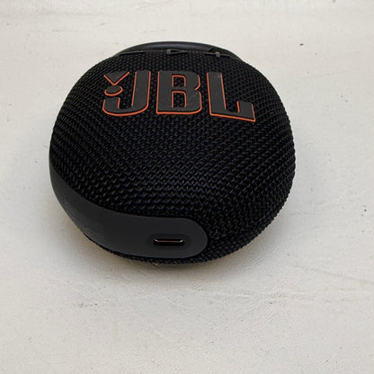 JBL Clip 5 Portable Waterproof Bluetooth Speaker Black JBLCLIP5BLKAM