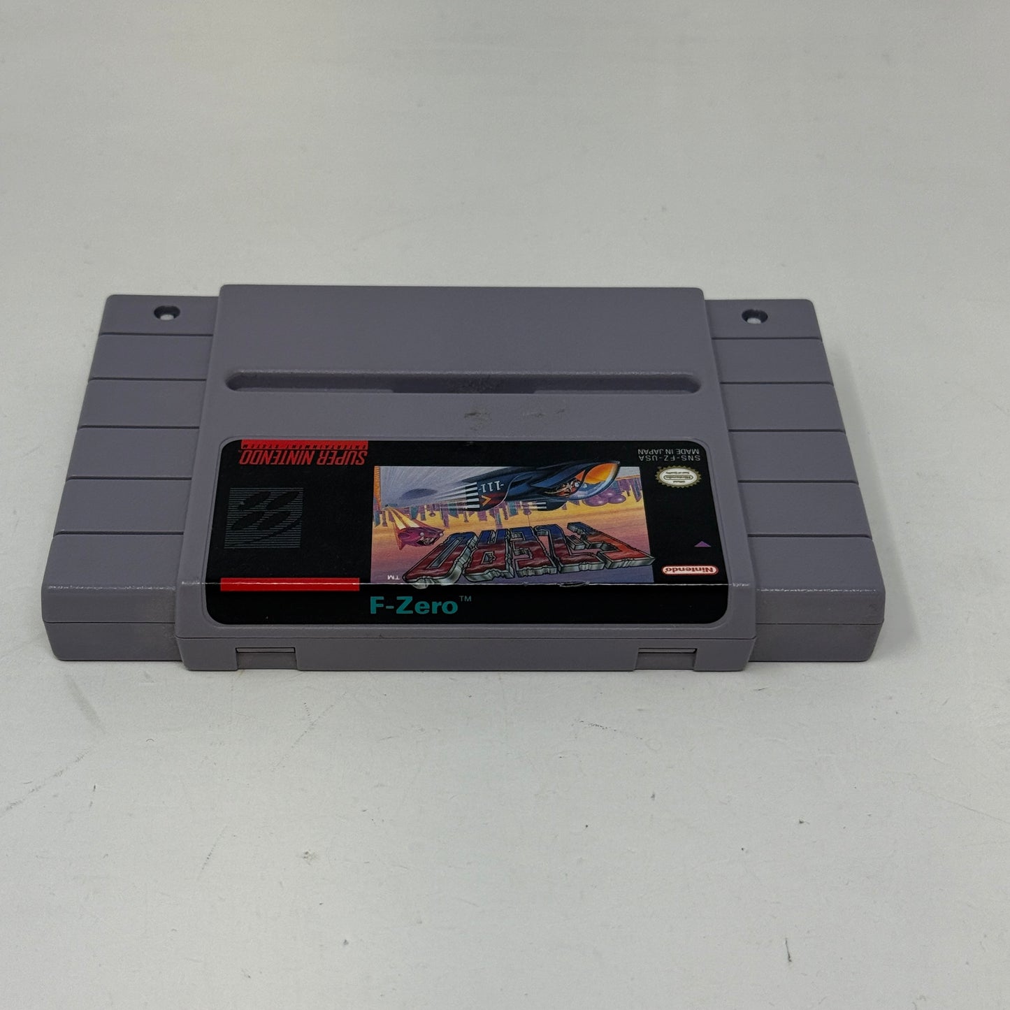 F-Zero (Super Nintendo SNES, 1991)