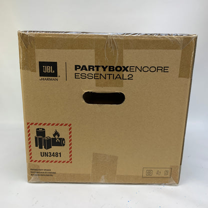 New JBL Partybox Encore Essential 2 Portable Party Speaker Black JBLPBENCOREESSAM