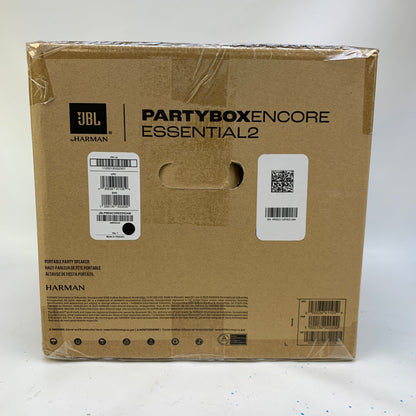 New JBL Partybox Encore Essential 2 Portable Party Speaker Black JBLPBENCOREESSAM