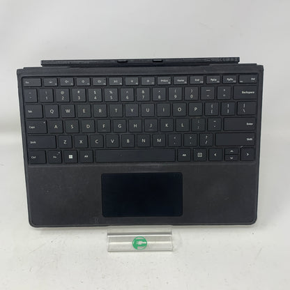 Microsoft Surface Pro Keyboard Type Cover Model 1725 Black Backlit Touchpad