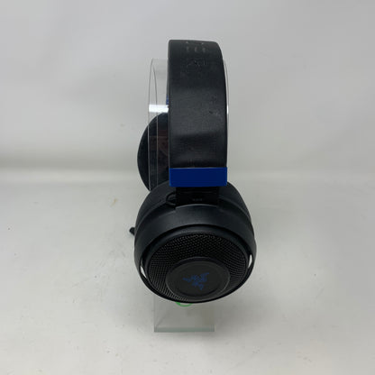 Razer Kraken Gaming Headset Black Blue for PC PS4 PS5 Xbox Switch 3.5mm Jack
