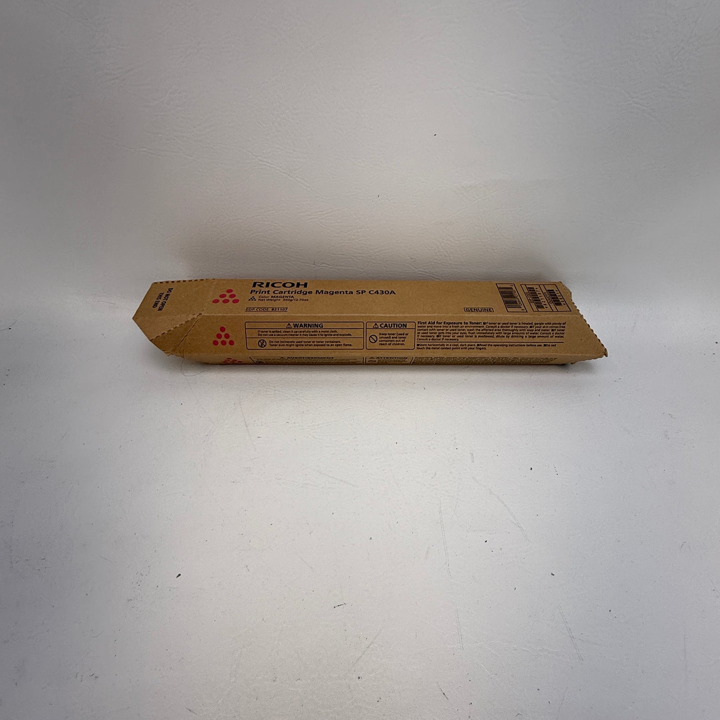 New Ricoh C430A Magenta Toner Cartridge 821107