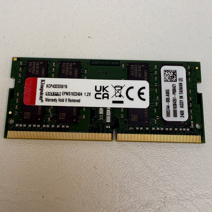 Kingston KCP432D8/16 16GB (1x16GB) RAM DDR4 3200MHz