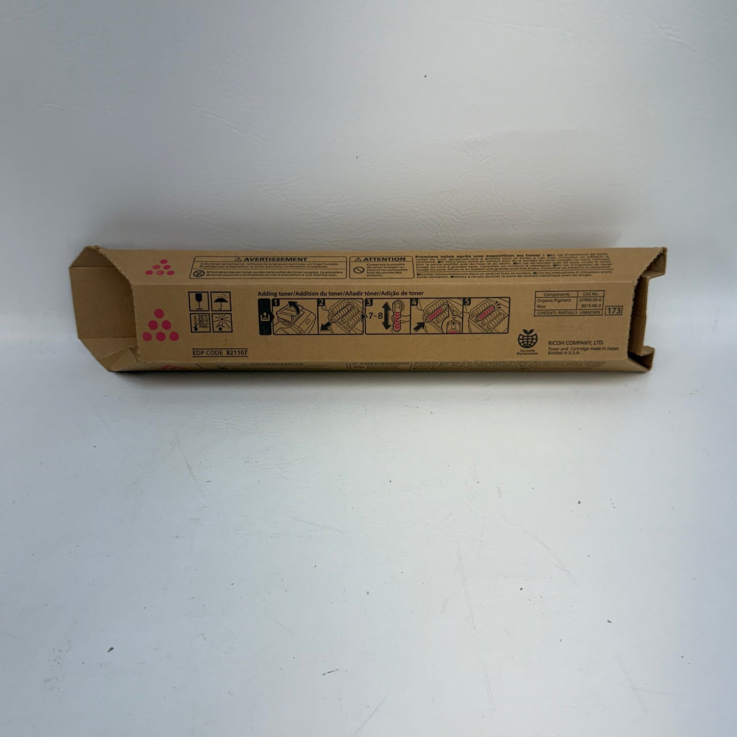 New Ricoh C430A Magenta Toner Cartridge 821107