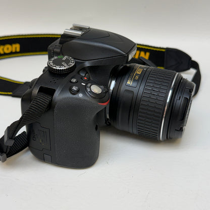 Nikon D3300 24.2MP Digital SLR DSLR Camera w/ Nikon 18-55mm Lens