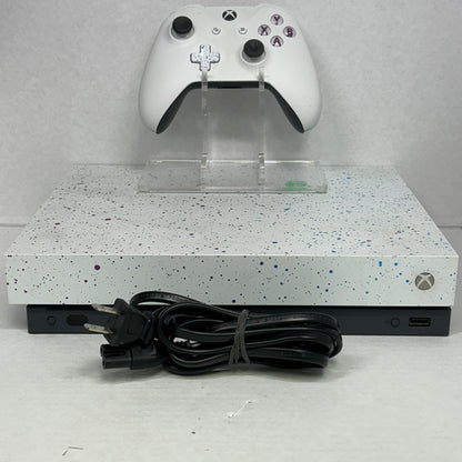 Microsoft Xbox One X 1TB Console Gaming System White 1787