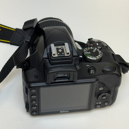 Nikon D3300 24.2MP Digital SLR DSLR Camera w/ Nikon 18-55mm Lens