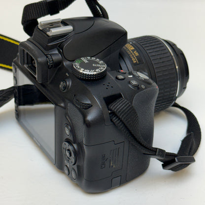 Nikon D3300 24.2MP Digital SLR DSLR Camera w/ Nikon 18-55mm Lens