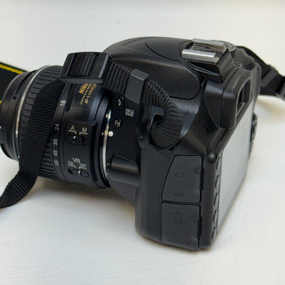 Nikon D3300 24.2MP Digital SLR DSLR Camera w/ Nikon 18-55mm Lens