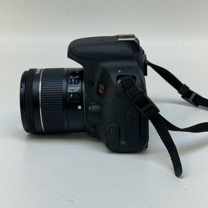 Canon EOS Rebel T7i 24.2MP DSLR Camera w/ EF-S 18-55mm IS STM