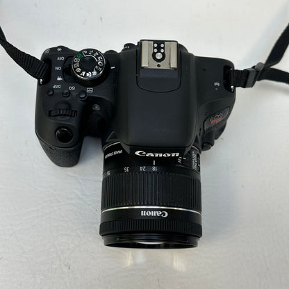 Canon EOS Rebel T7i 24.2MP DSLR Camera w/ EF-S 18-55mm IS STM