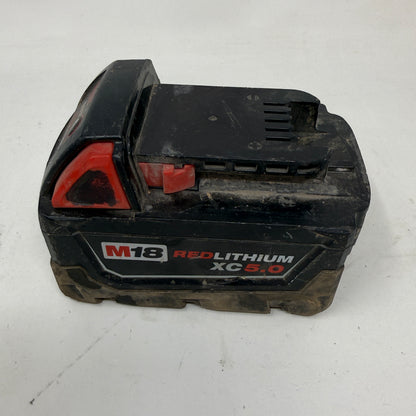 Milwaukee 48-11-1850 M18 Red Lithium Ion Battery XC5.0