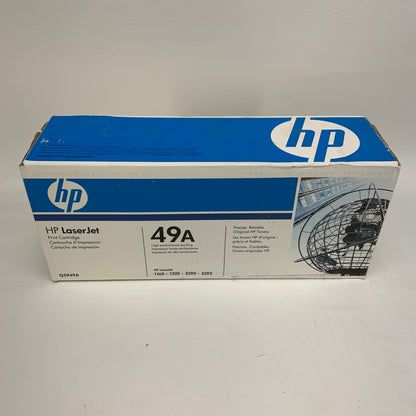 New HP 49A Q5949A Black Toner Cartridge
