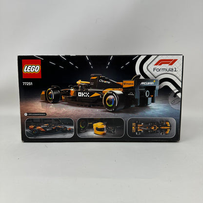 LEGO Speed Champions McLaren F1 Team MCL38 Race Car Toys - Building Set Ages 10+
