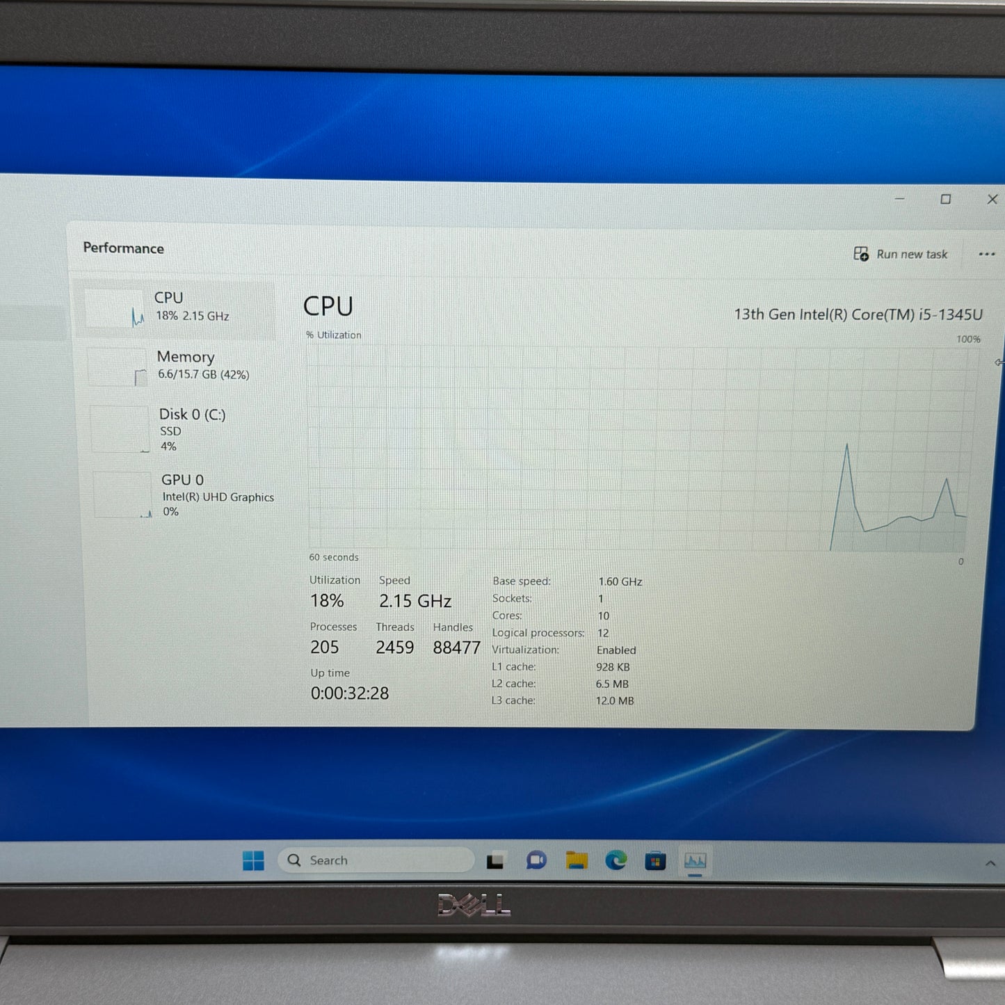 Dell Latitude 5540 15.6" i5-1345U 1.6GHz 16GB RAM 512GB SSD