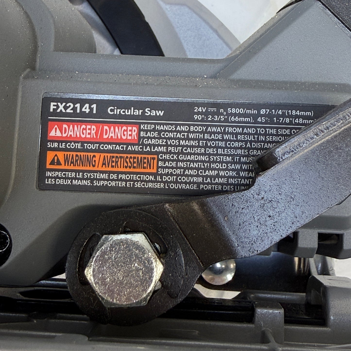 Flex 24V Brushless Cordless 7 1/4" Circular Saw FX2141-1D