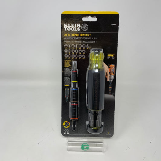New Klein Tools 32303HD 20-in-1 Impact Driver Set Multi-Bit Screwdriver Nut 