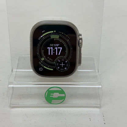Unlocked Apple Watch Ultra 2 49MM Natural Titanium Alpine Loop MREP3LW/A
