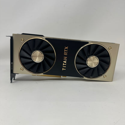 NVIDIA Nvidia Titan RTX Founders Edition FE 24GB GDDR6 Graphics Card PG150