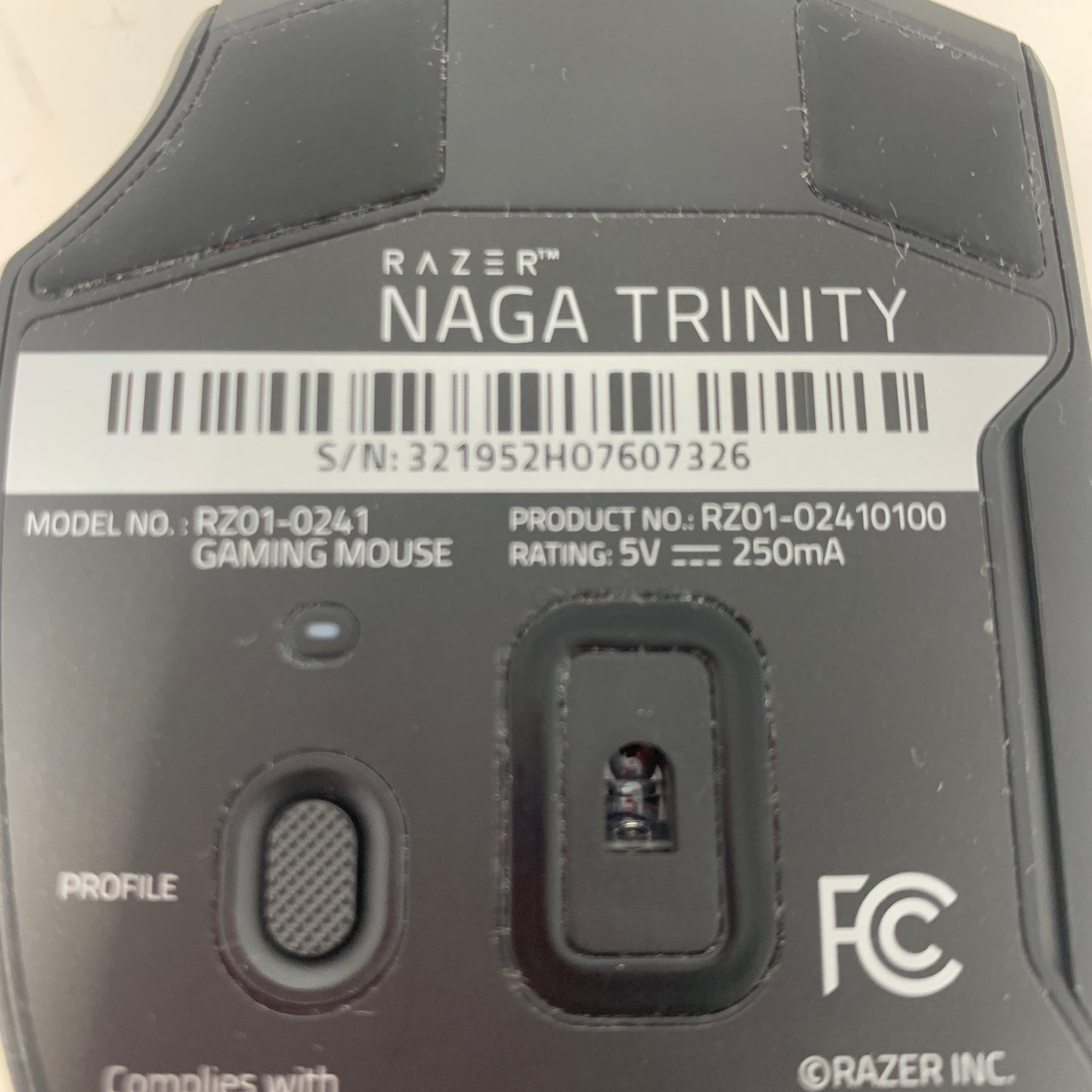 Razer Naga Trinity Gaming Mouse RZ01-0241