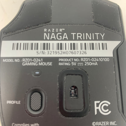 Razer Naga Trinity Gaming Mouse RZ01-0241