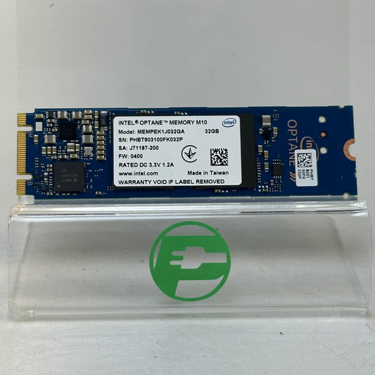 Intel M.2 2280 Optane M10 32GB PCIe NVMe PCIe 3.0 x4 SSD MEMPEK1J032GA