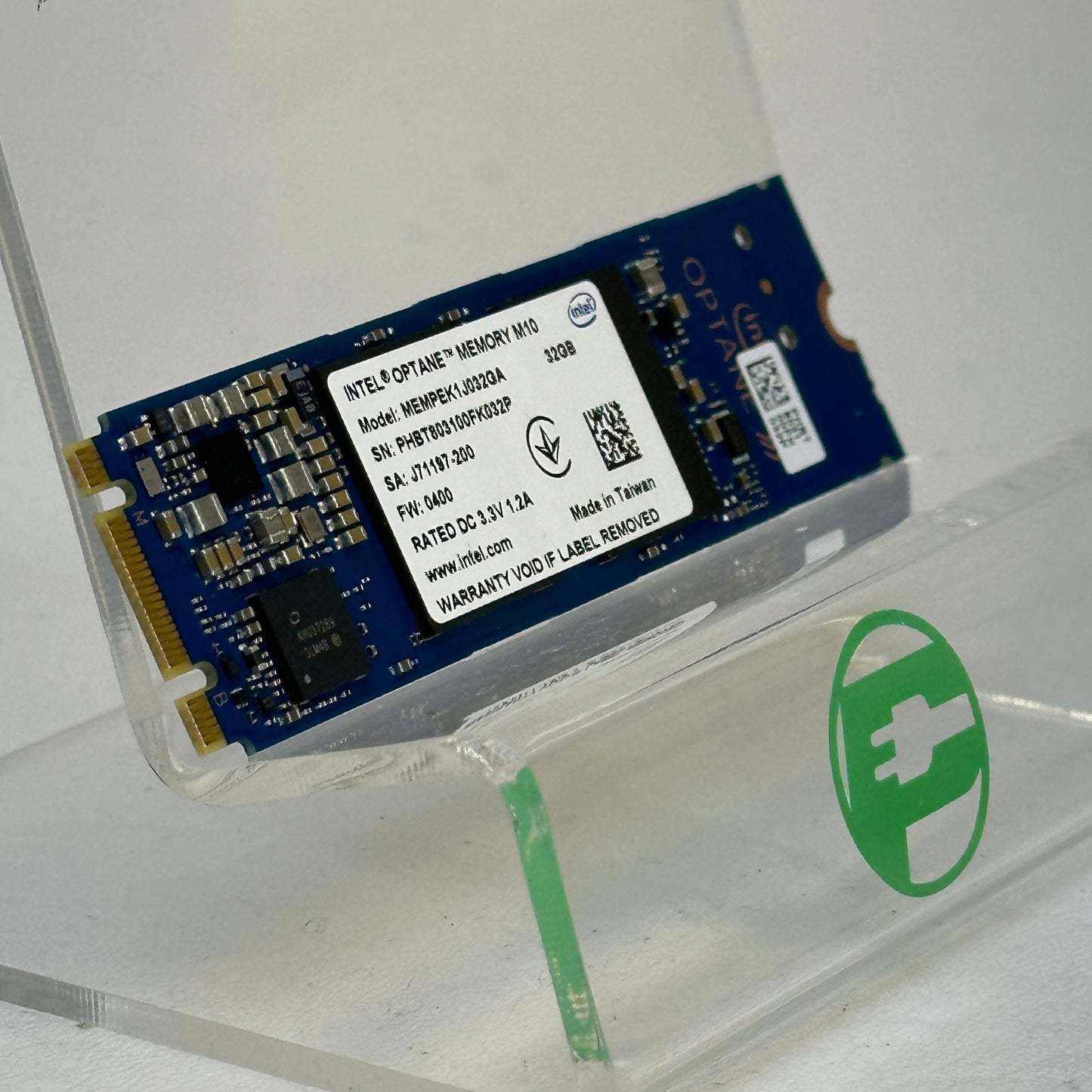 Intel M.2 2280 Optane M10 32GB PCIe NVMe PCIe 3.0 x4 SSD MEMPEK1J032GA
