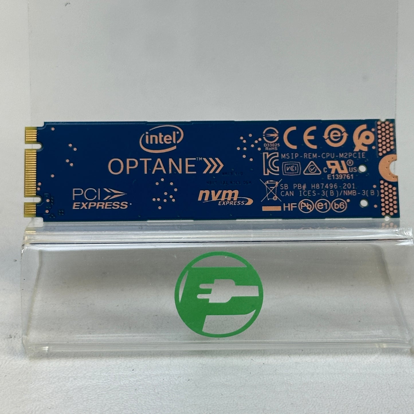 Intel M.2 2280 Optane M10 32GB PCIe NVMe PCIe 3.0 x4 SSD MEMPEK1J032GA