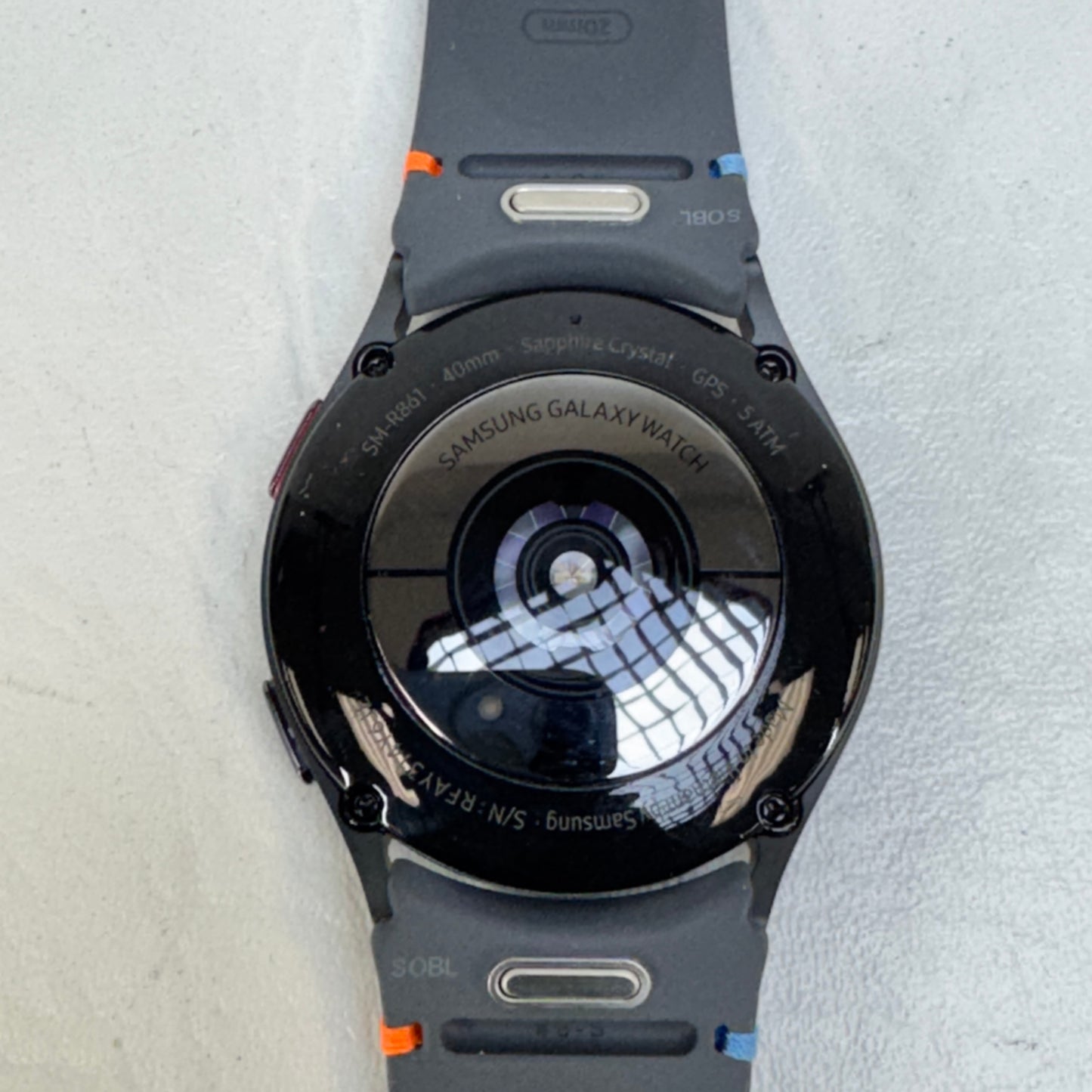 GPS Only Samsung Galaxy Watch FE 40mm GPS Smartwatch Aluminum SM-R861 Black