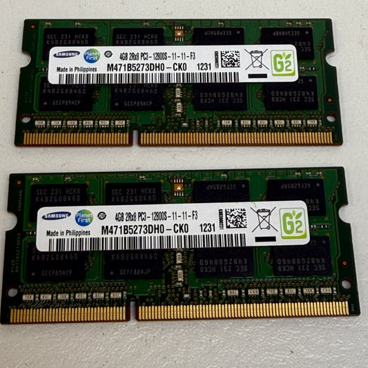 Samsung M471B5273DH0-CK0 8GB (2x4GB) RAM DDR3