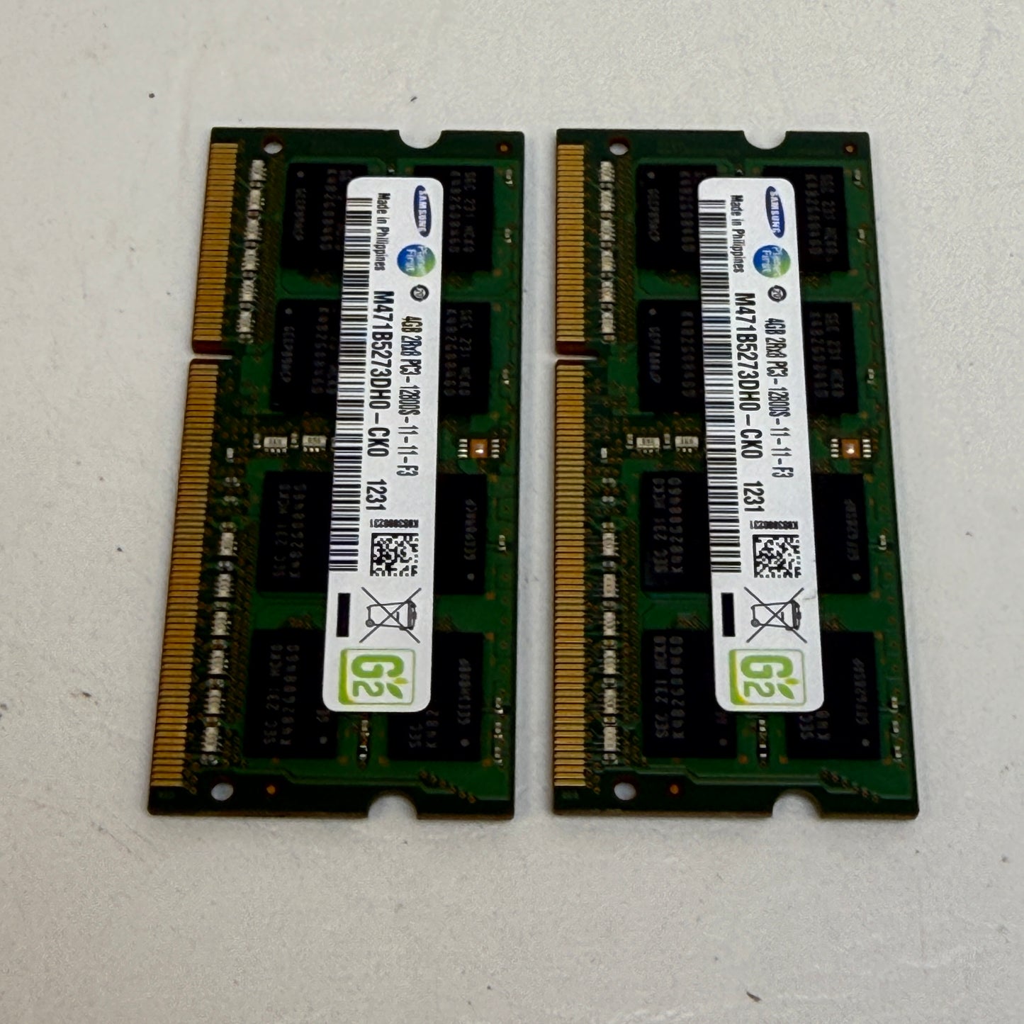 Samsung M471B5273DH0-CK0 8GB (2x4GB) RAM DDR3