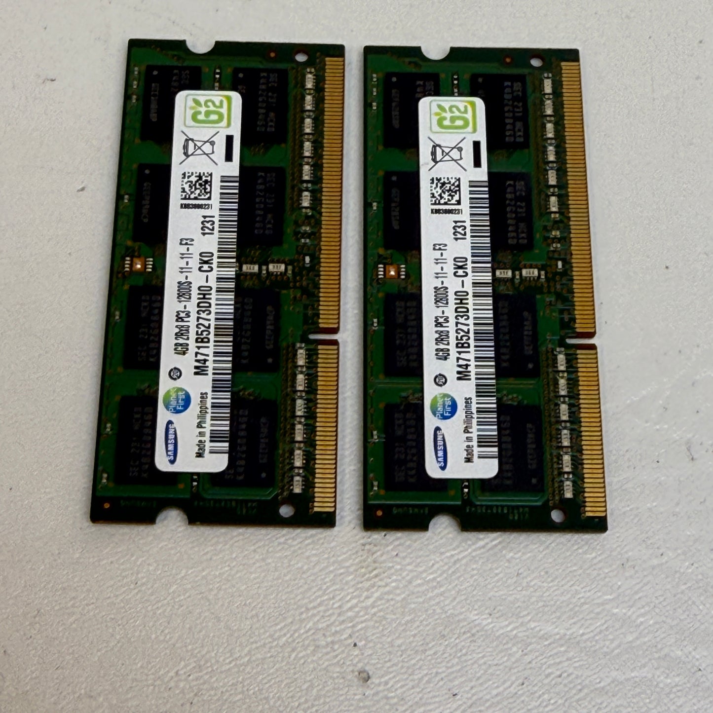 Samsung M471B5273DH0-CK0 8GB (2x4GB) RAM DDR3