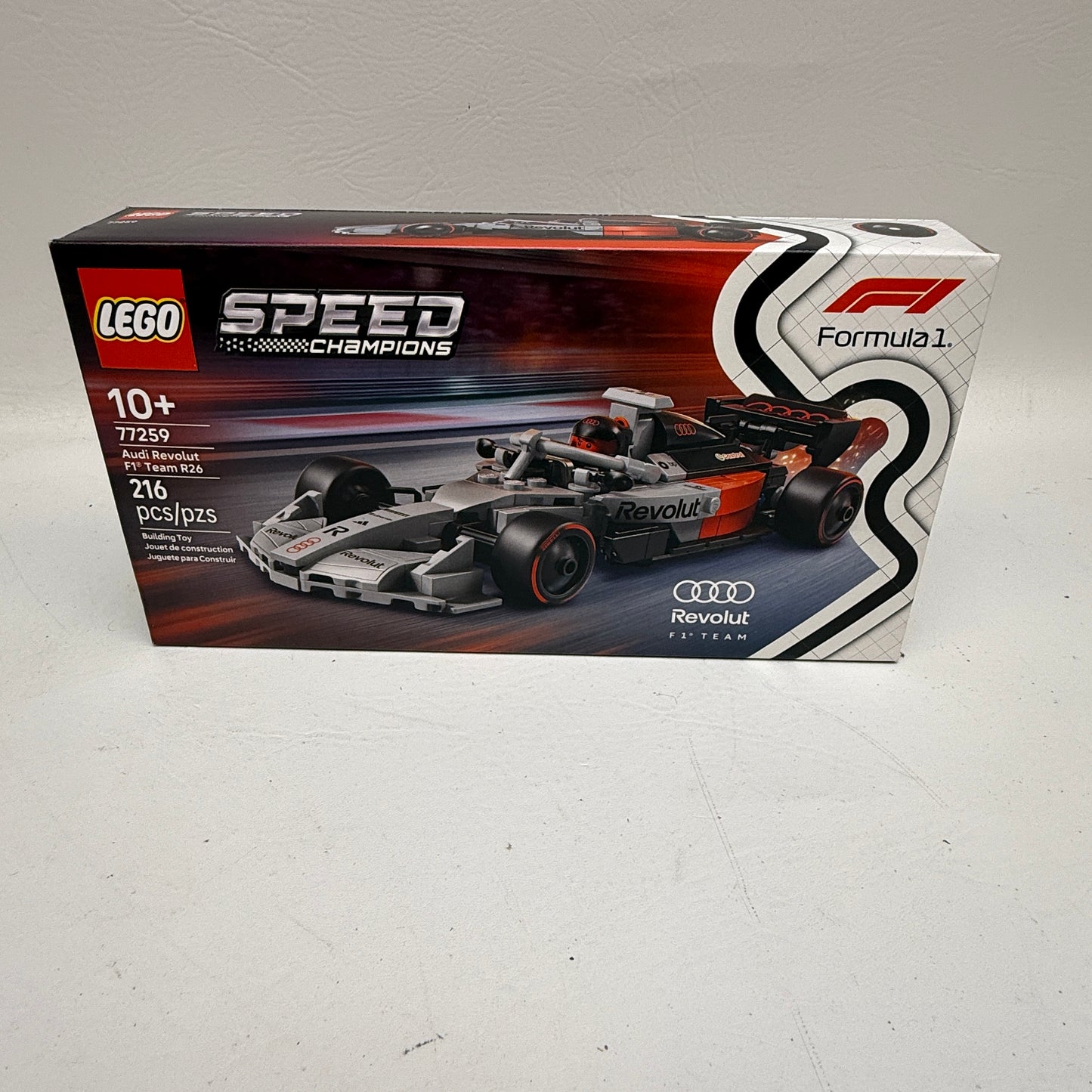 New Lego Speed Champions 77259 Audi Revolut F1 Team R26 Race Car