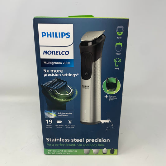 Philips Norelco Multigroom 7000 Rechargeable Electric Trimmer MG7910/49