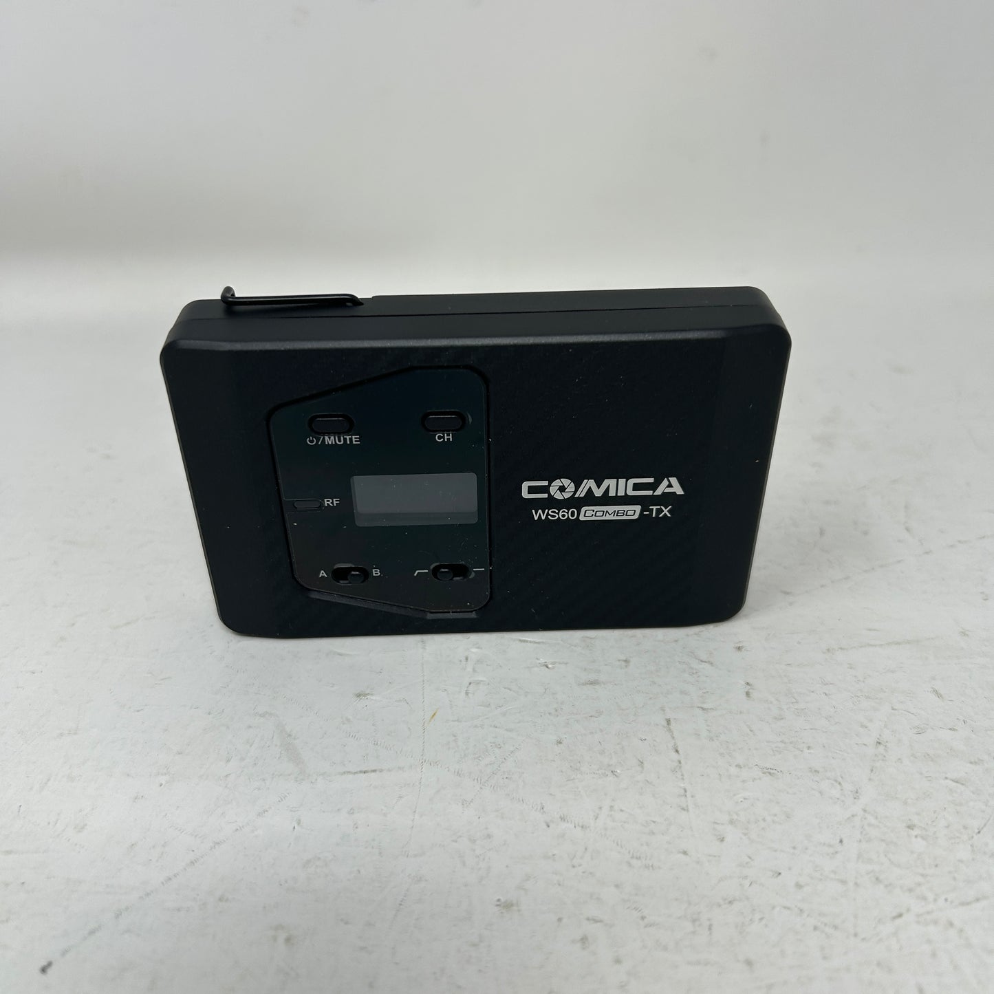 Comica CVM-WS60 Wireless Lavalier Microphone System Dual UHF for Camera & iPhone
