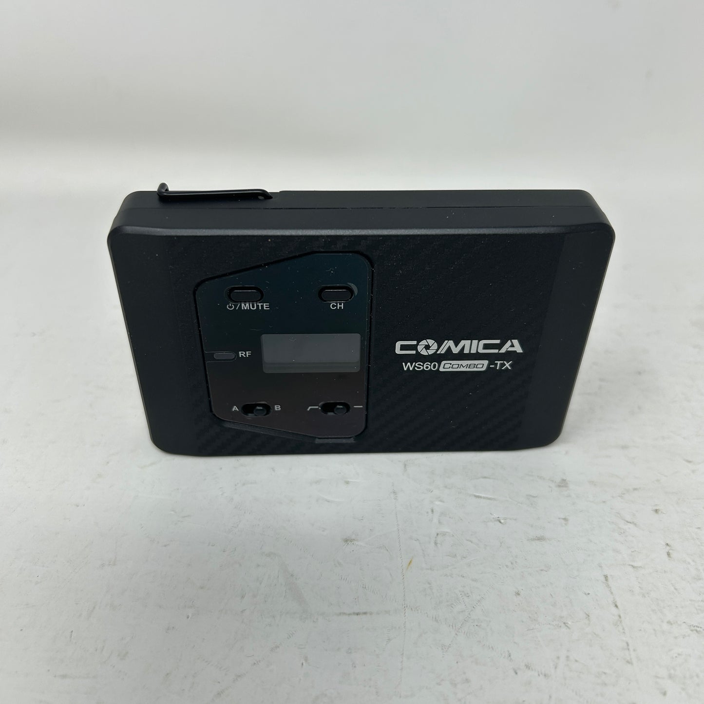 Comica CVM-WS60 Wireless Lavalier Microphone System Dual UHF for Camera & iPhone