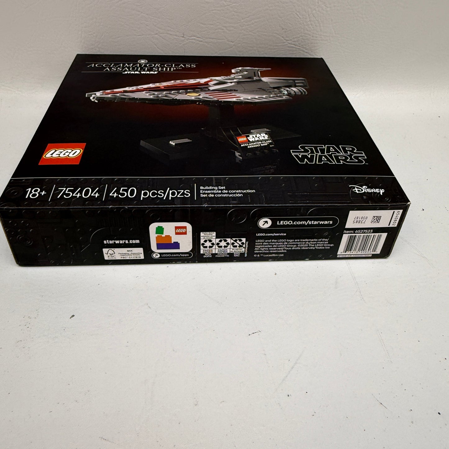 New Lego 75404 Acclamator-Class Assault Ship Star Wars
