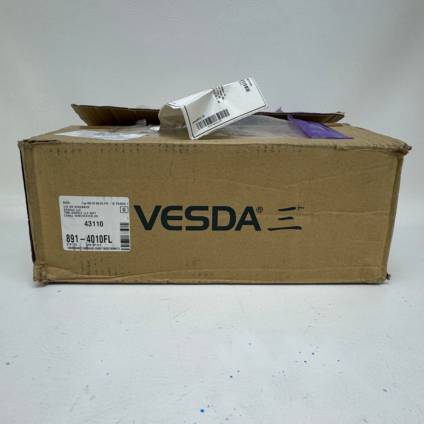 Vesda Ves-A10-P-UL 3.5" Display Aspirating Smoke Detector Black 1070474