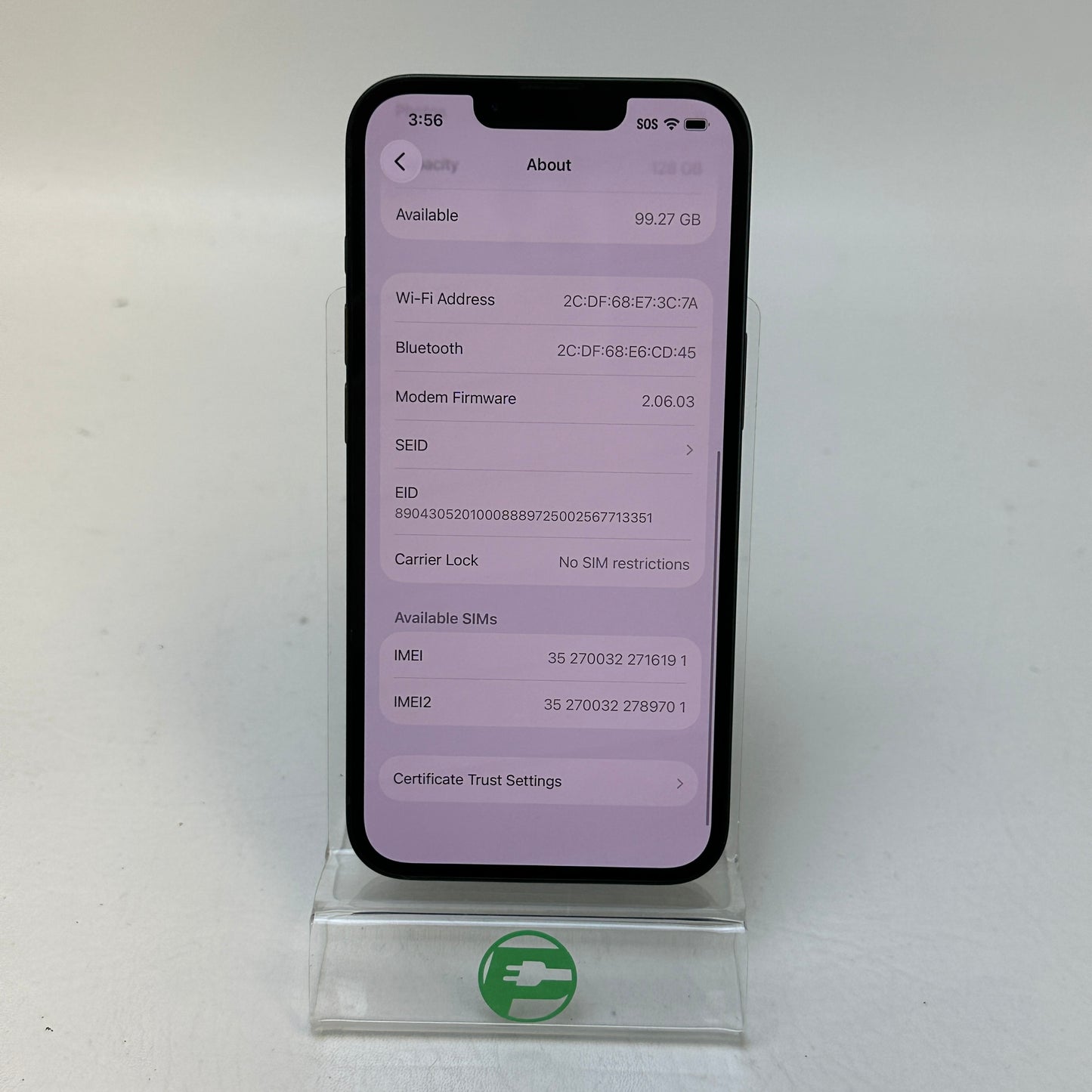 Factory Unlocked Apple iPhone 16e 128GB Black MD0D4LL/A