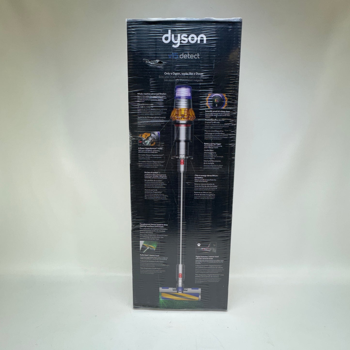 New Dyson V15 Detect SV47 Cordless Vacuum 447261-01
