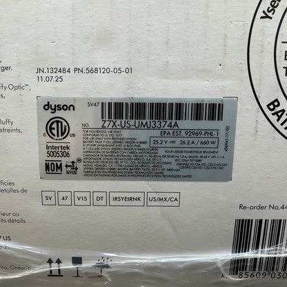 New Dyson V15 Detect SV47 Cordless Vacuum 447261-01