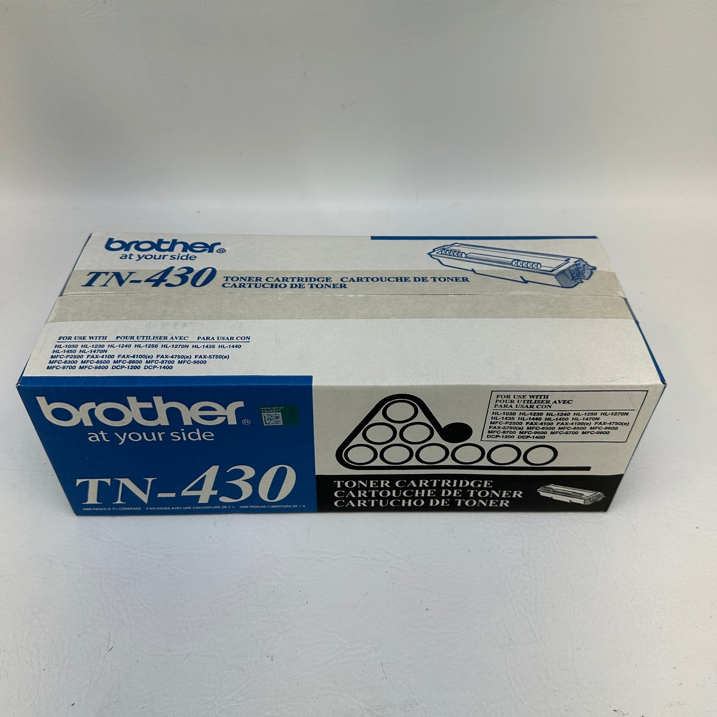 New Brother TN-430 TN430 Black Toner Cartridge