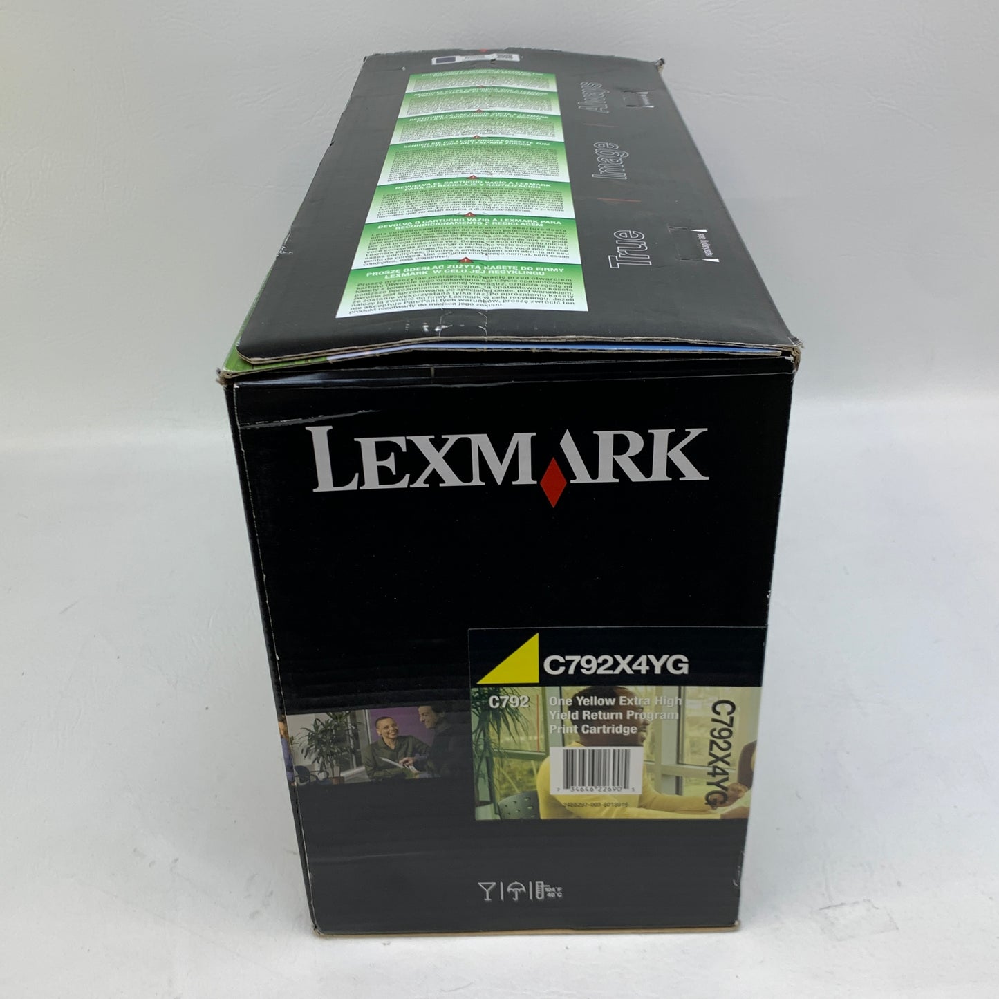 New Lexmark C792 C792X4YG Yellow Toner Cartridge
