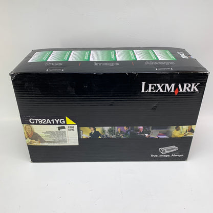 New Lexmark C792A1YG Yellow Toner Cartridge C792 X792