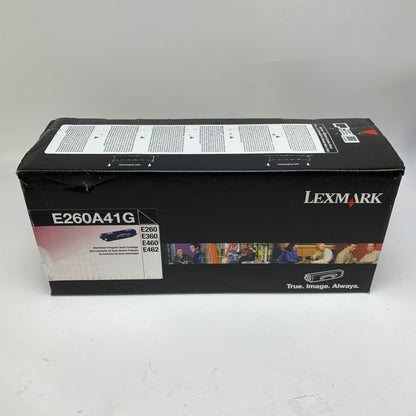 New Lexmark E260A41G Black Toner Cartridge E260 E360 E460