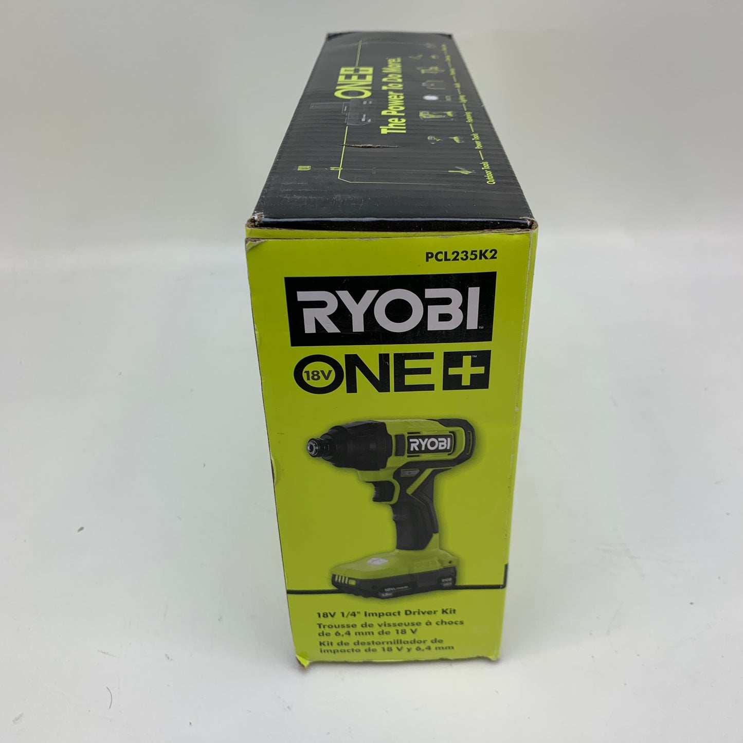 New Ryobi PCL235K2 18V ONE+ Cordless 1/4 inch Impact Driver Kit