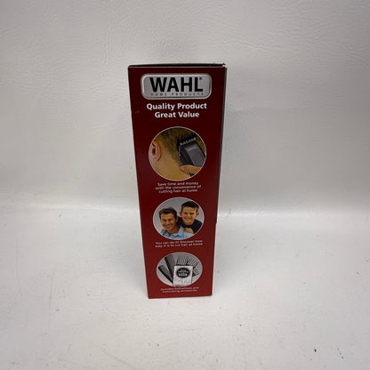 New WAHL Sure Cut Hair Clipper Kit 79449-1001 Corded 15-Piece Home Haircutting