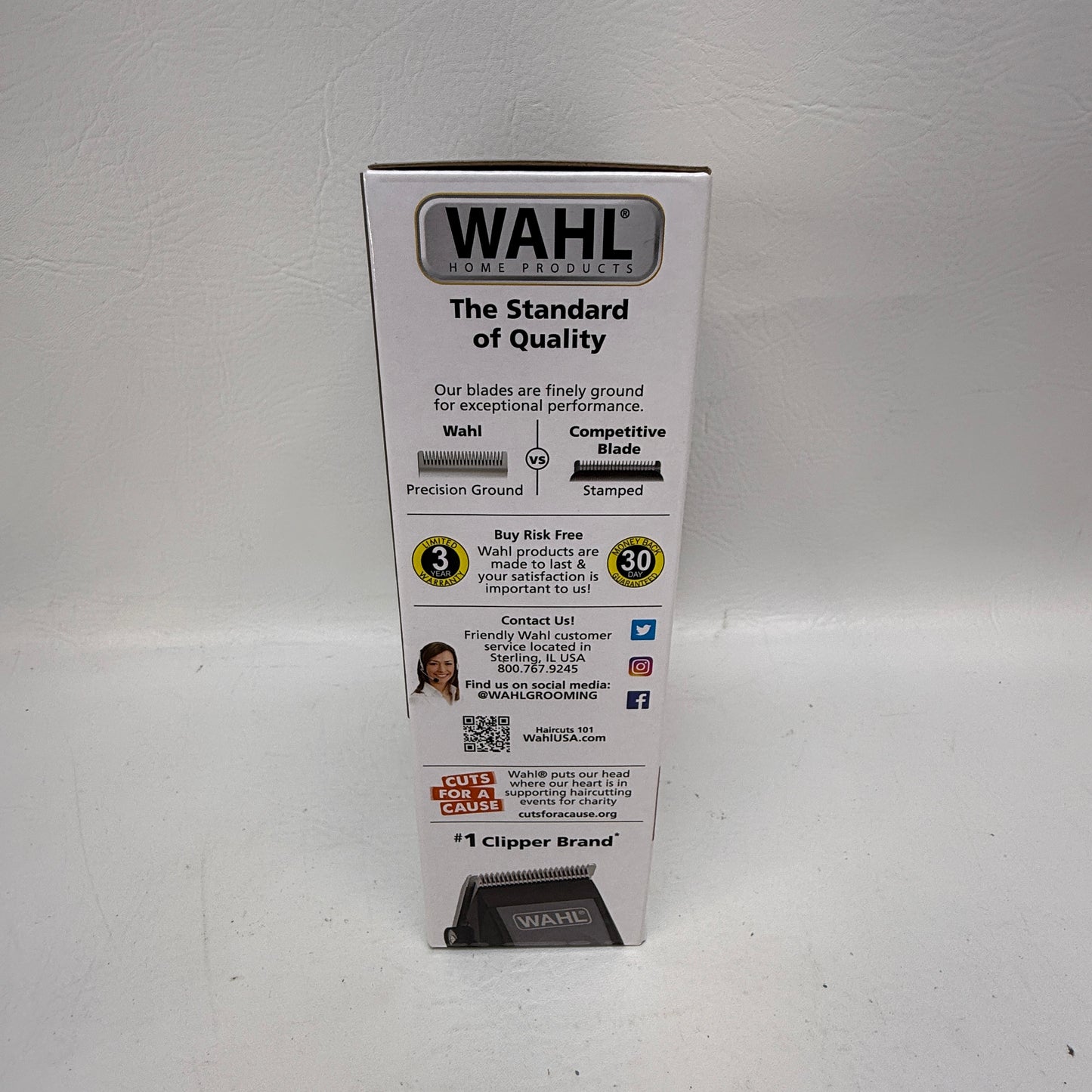 New WAHL Sure Cut Hair Clipper Kit 79449-1001 Corded 15-Piece Home Haircutting