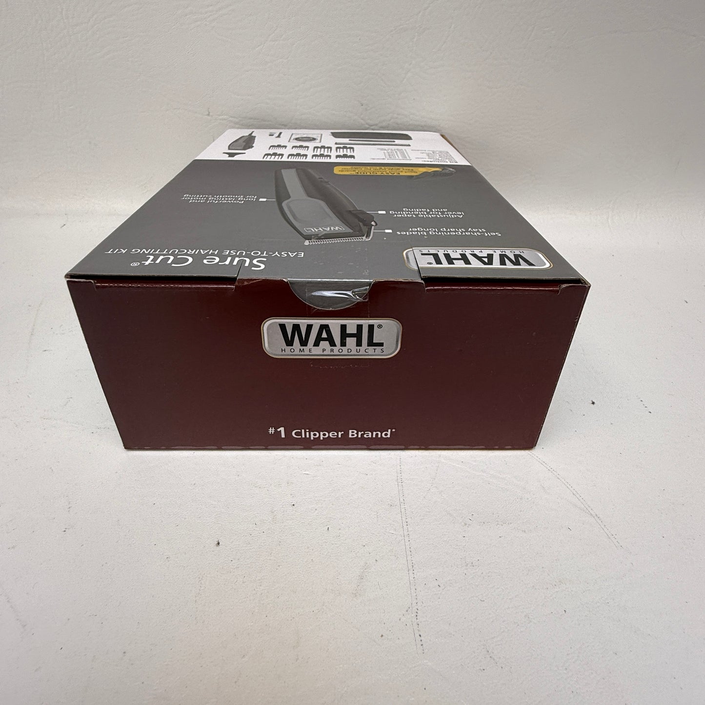 New WAHL Sure Cut Hair Clipper Kit 79449-1001 Corded 15-Piece Home Haircutting
